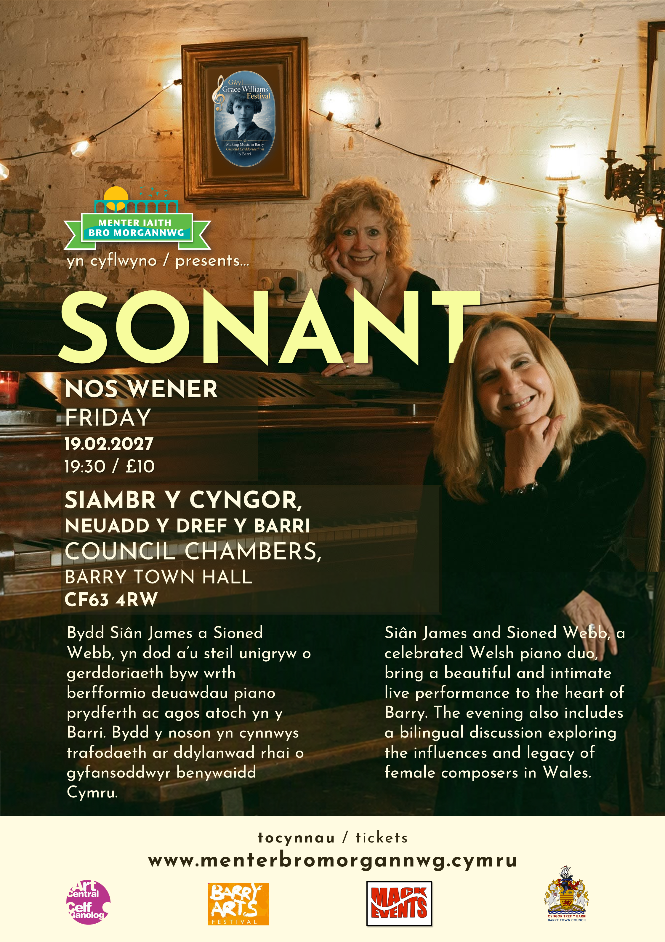 Menter Bro Morgannwg yn cyflwyno...Sonant